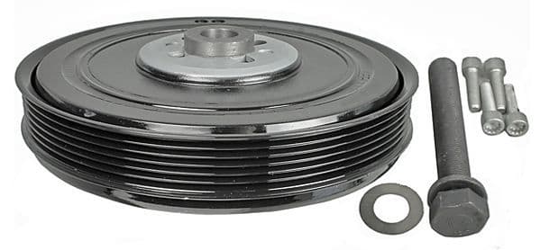 Fulie curea, arbore cotit METZGER AUTOTEILE 6400001