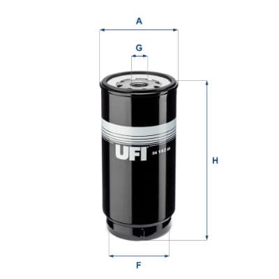 filtru combustibil UFI 24.142.00