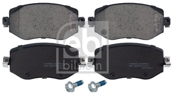 set placute frana,frana disc FEBI BILSTEIN 116245