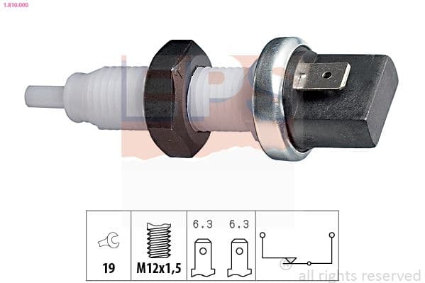 Comutator lumini frana EPS Made in Italy - OE Equivalent 1.810.000
