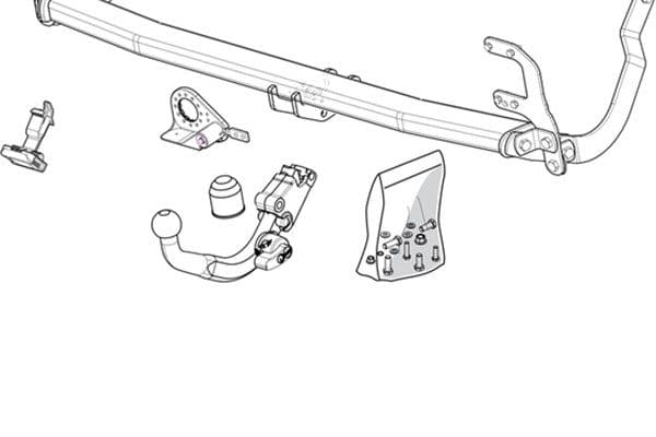 Modul tractare Thule 482100
