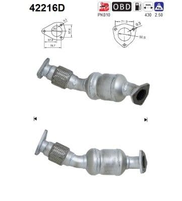Catalizator AS-PL 42216D