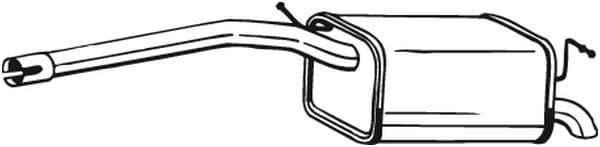 Toba esapament finala BOSAL 280-155