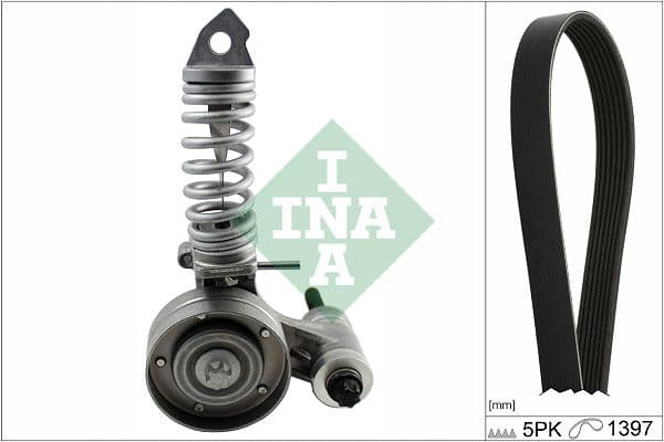 Set curea transmisie cu caneluri Schaeffler INA 529 0326 10