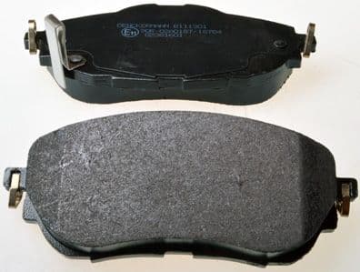set placute frana,frana disc DENCKERMANN B111301