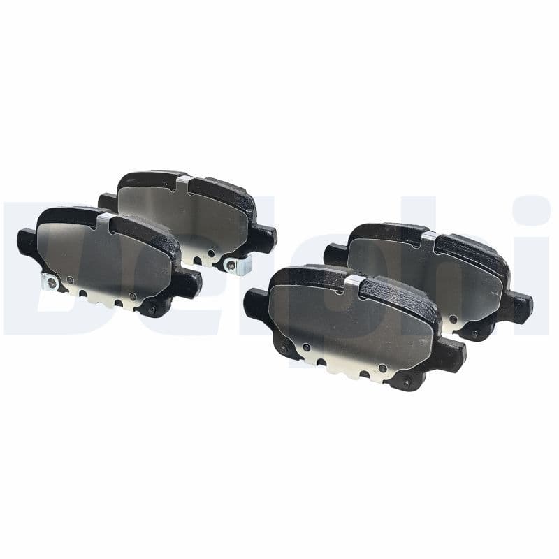 set placute frana,frana disc DELPHI LP3372