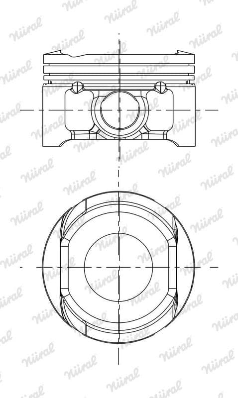 Piston NÜRAL 87-437707-00