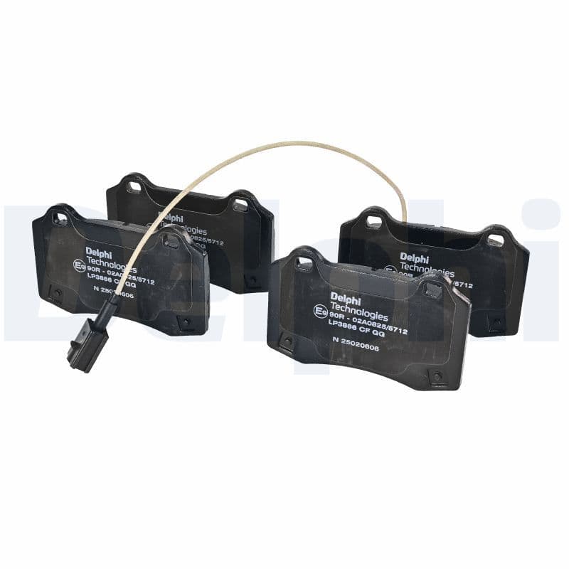 set placute frana,frana disc DELPHI LP3866