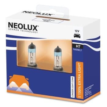 NEOLUX H7 12V 55W ExtraLight +130% lumina, blister 2 buc., producator Osram