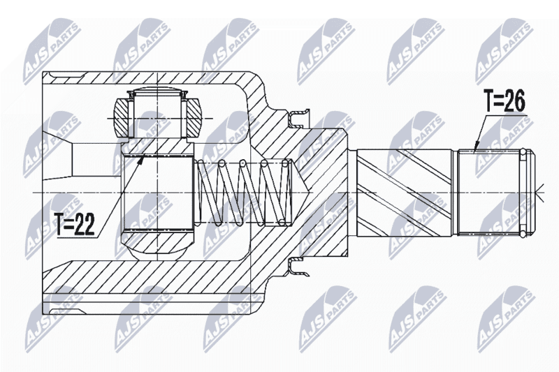 Set articulatie, planetara NTY NPW-RE-123