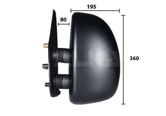 Oglinda exterioara ALKAR 9254961