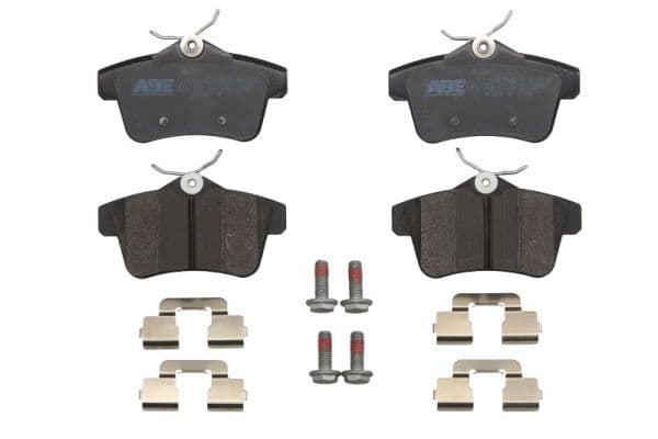 set placute frana,frana disc ABE C2P007ABE-P