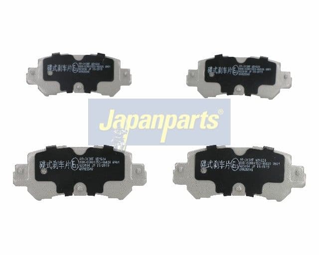 set placute frana,frana disc JAPANPARTS PP-313AF