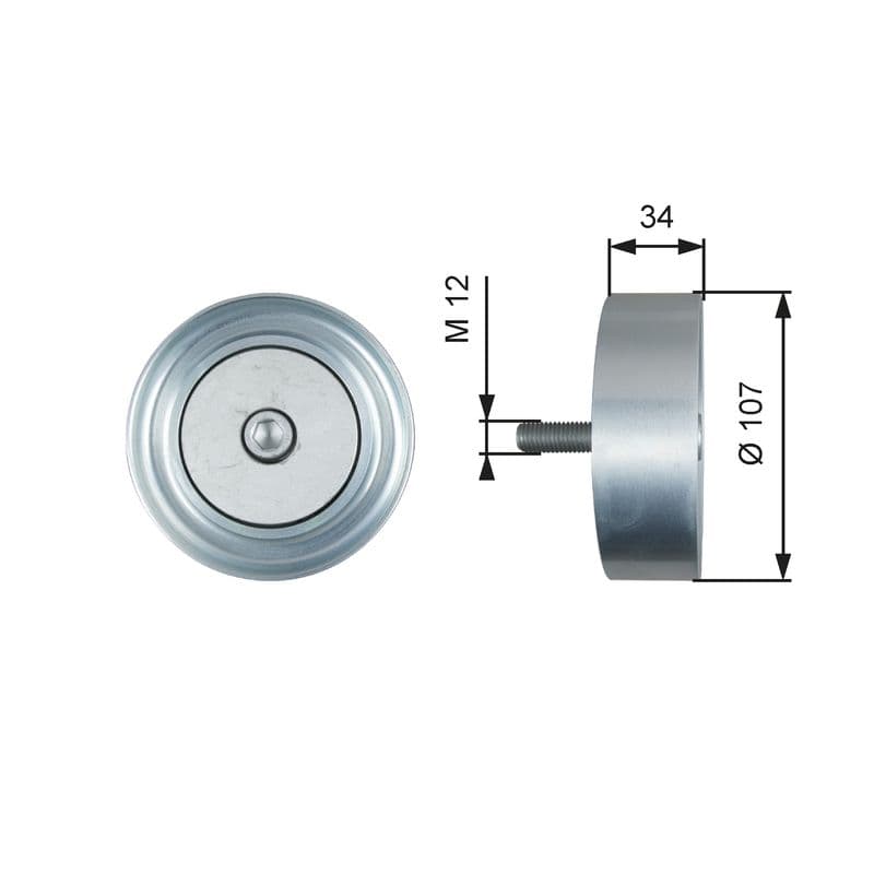 Rola ghidare/conducere, curea transmisie GATES FleetRunner™ T36515