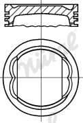 Piston NÜRAL 87-145406-30