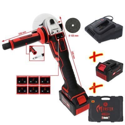 Polizor unghiular (acumulator) KS TOOLS 515.6200