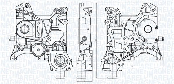 Pompa ulei MAGNETI MARELLI 351516000048