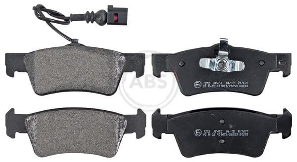 set placute frana,frana disc ABS 37494