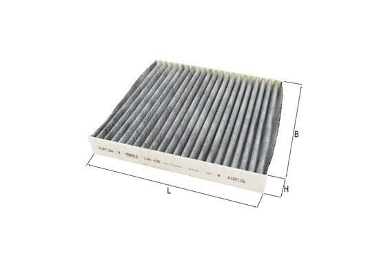 Filtru, aer habitaclu MAHLE LAK 436