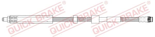 Furtun frana QUICK BRAKE 35.908