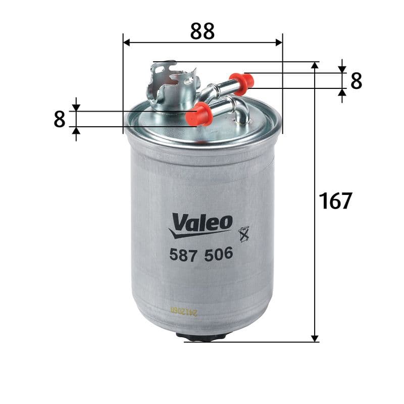 filtru combustibil VALEO 587506