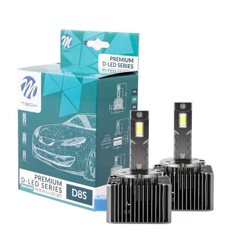 Bec, far faza lunga M-TECH Premium LZXD8S