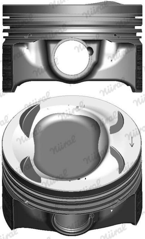 Piston NÜRAL Elastoval ® 87-433900-10