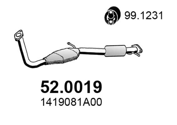 Catalizator ASSO 52.0019