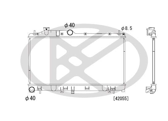 Radiator, racire motor KOYORAD PL092190