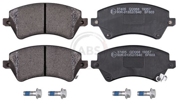 set placute frana,frana disc ABS 37405