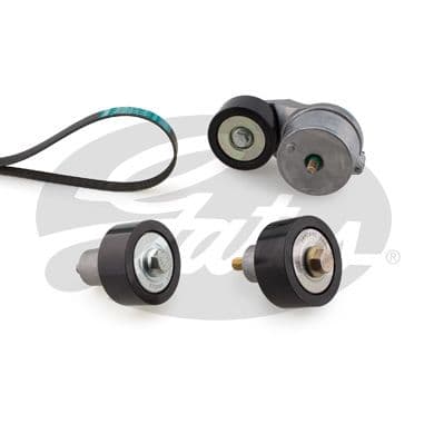 Set curea transmisie cu caneluri GATES FleetRunner™ Micro-V® K018PK2250HD