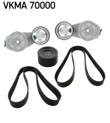 Set curea transmisie cu caneluri SKF VKMA 70000