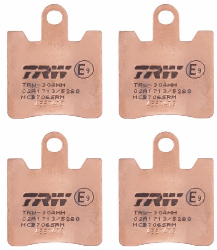 set placute frana,frana disc TRW MCB706SRM