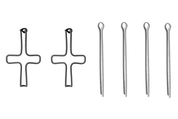 Set accesorii, placute frana BOSCH 1 987 474 162