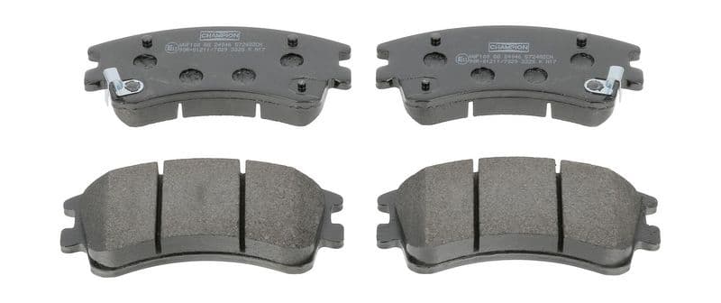 set placute frana,frana disc CHAMPION 572482CH