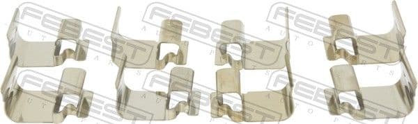 Set accesorii, placute frana FEBEST 0103-MCU2R