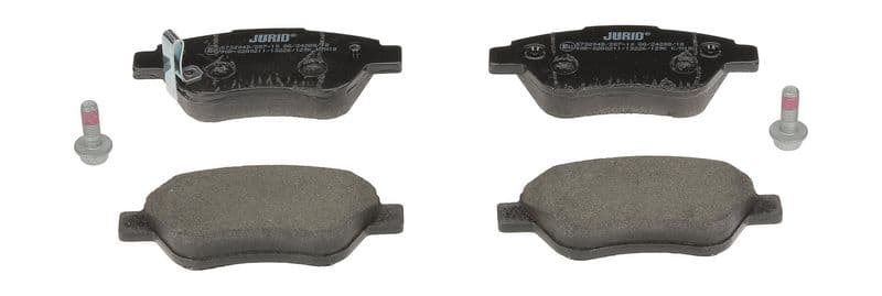 set placute frana,frana disc JURID 573204D