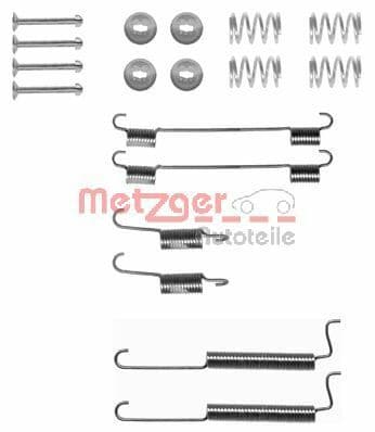 Set accesorii, sabot de frana METZGER AUTOTEILE 105-0795