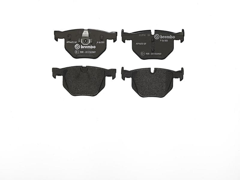 set placute frana,frana disc BREMBO PRIME LINE P 06 033