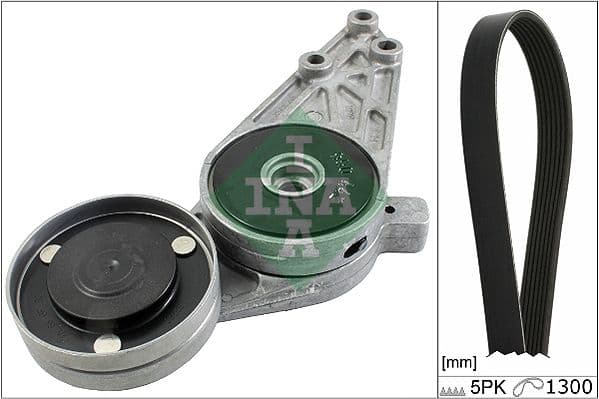 Set curea transmisie cu caneluri Schaeffler INA 529 0096 10
