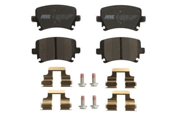 set placute frana,frana disc ABE C2W021ABE-P