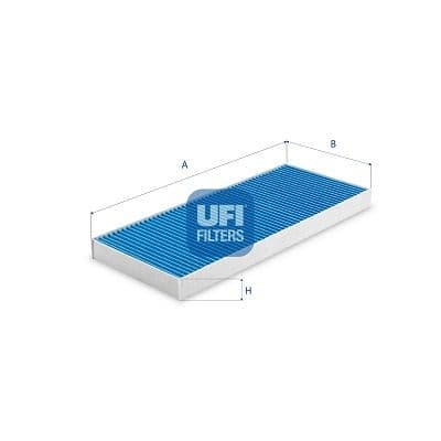 Filtru, aer habitaclu UFI ARGENTIUM 34.156.00