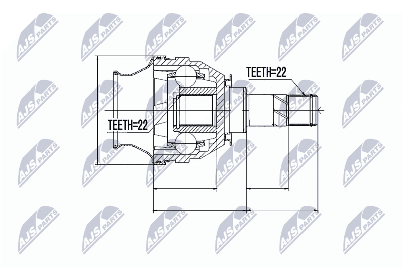 Set articulatie, planetara NTY NPW-PL-026