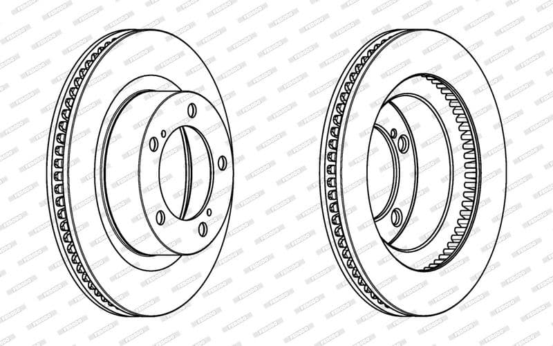 Disc frana FERODO PREMIER DDF1798C-1