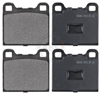 set placute frana,frana disc ABS 36088