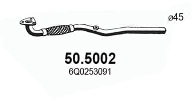 Racord evacuare ASSO 50.5002