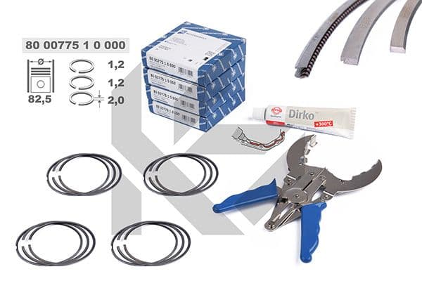 Set segmenti piston ET ENGINETEAM R1010400KS