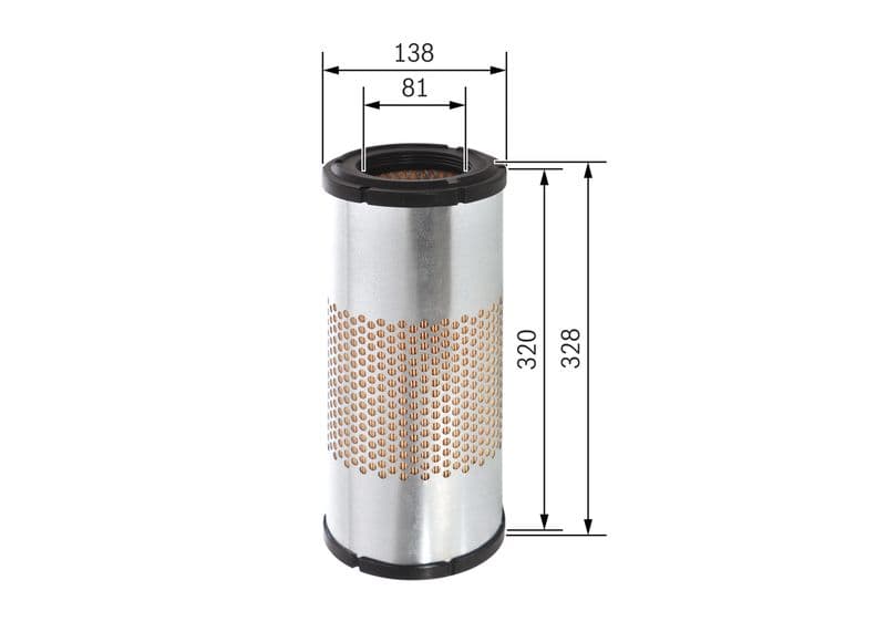 Filtru aer BOSCH F 026 400 317