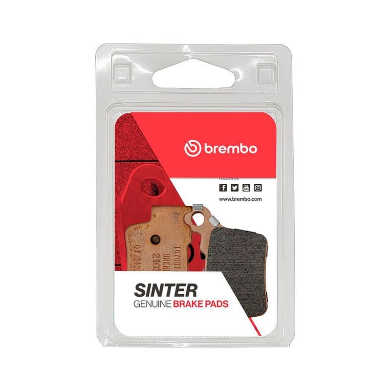 set placute frana,frana disc BREMBO PRIME - Sinter - Genuine 07BB275A