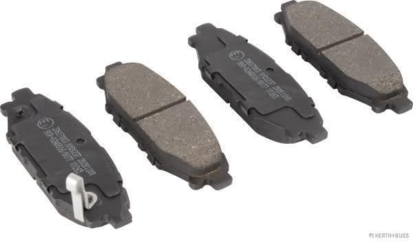 set placute frana,frana disc HERTH+BUSS JAKOPARTS J3617003